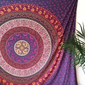 Urban Outfitters Plum & Bow Medallion Tapestry